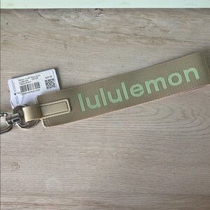 Lululemon Beige Keychain